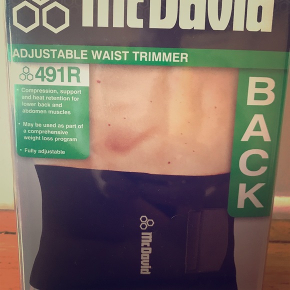 McDavid adjustable waist trimmer / back support - Picture 1 of 3